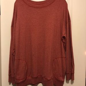 Tunic Length Sweatshirt